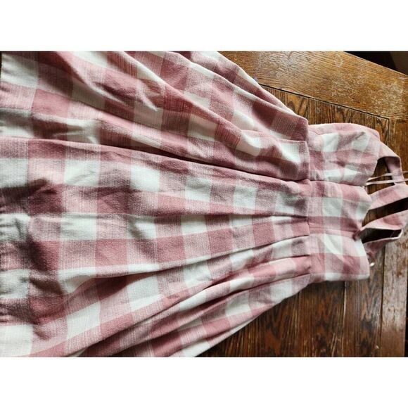 Gal meets glam Polly dress pink and white gingham dress size 4 - Picture 5 of 5